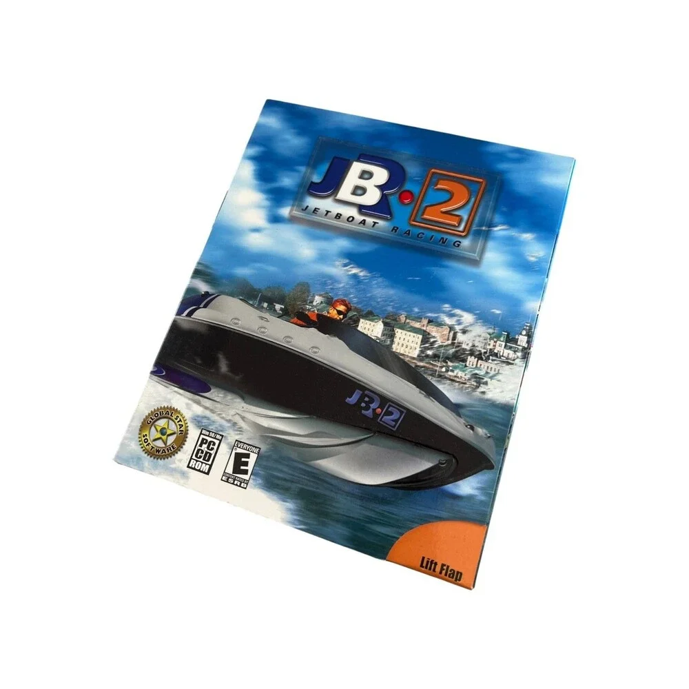 Jetboat Racing 2 PC Big Box 2001 Open Box Sealed